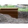Travní lem 125mm, 18m, hnědý