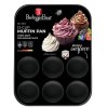 BERLINGERHAUS Forma na muffiny 12 ks s titanovým povrchem Carbon Pro Collection BH-7872