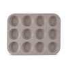 BERLINGERHAUS Forma na muffiny s nepřilnavým povrchem 12 ks Taupe Collection BH-7947