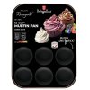 BERLINGERHAUS Forma na muffiny s nepřilnavým povrchem 12 ks Black Rose Collection BH-8671