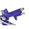 Stříkací pistole HVLP s manometrem, nádobkou 0,6l a tryskou 1,4mm GEKO