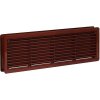 Větrací mřížka dveřní 400x130 hnědá, 2ks