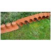 Plastový obrubník - palisáda 4,05m, 60mm PALISADE (Barva: Terakota)