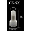 Spojka-klobouček CE5X lisovací, průřez vodičů 4-6mm2