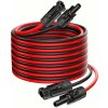 Solární kabel H1Z2Z2-K prodloužení 10m, 6mm2, červený+černý s kon.MC4