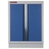 Celokovová dílenská skříňka PROFI BLUE dvoukřídlá 680x458x910 mm - MTGC1300