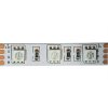 LED pásek 12V 10mm RGB,60xLED5050/m,IP20, modul 5cm