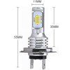 Žárovka LED H7 12V/11W, bílá, 2xSMD3570