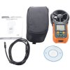 Anemometr, vlhkoměr, teploměr PeakMeter PM6252B, USB