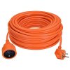 Prodlužovací přívod 1z, oranžový kabel, spojka, 30 m, 3 x 1,5mm2, oranžová