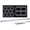 Modul 870mm, 230VAC/14W, bílá 6000K pro LED osvětlení HEXAGON