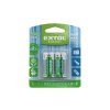 Baterie nabíjecí, 4ks, AAA (HR03), 1,2V, 1000mAh, NiMh EXTOL ENERGY