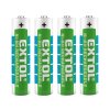 Baterie nabíjecí, 4ks, AAA (HR03), 1,2V, 1000mAh, NiMh EXTOL ENERGY