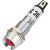 kontrolka 24V LED červená do otvoru 8mm