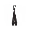 Upínací čtyřguma s háčky, 60 cm, černá BUNGEE SPIDER HOOK