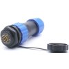 Konektor a zdířka SP/SD20-14P vodotěsný na kabel a panel
