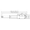Lineární motor-aktuátor LA-T8, 155/250mm, napájení 12VDC