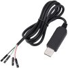 Převodník USB/TTL RS232 4P, kabel 1m, PL2303HX