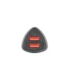Nabíječka do auta s funkcí rychlého nabíjení 2xUSB QC3, 0,36W, 7,2A KELTIN