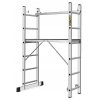 Žebříkové lešení Drabest, 2x6 BASIC Alu, rozměr plošiny 1,14x0,33m