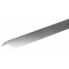 Ochranná rohová lišta Alu 1500x40x0,8mm, stříbrná, matná