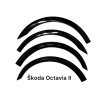 Plastové lemy blatníku Škoda Octavia II 2004-2013 - Premium lesk