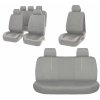 Univerzální autopotahy šedé - kožené