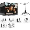 PROGARDEN Světelný řetěz žárovky  LED PARTY 6 ks 5,5m KO-AF5300260