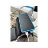 Solární powerbanka 25000mAh, čtyři solární panely a LED svítilna BASS