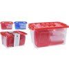 EXCELLENT HOUSEWARE Dóza na potraviny JUMBO sada 27 ks červená KO-362000020cerv