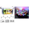 HOMESTYLING Světelný řetěz solární  multicolor 400 LED / 24 m KO-DX9520020