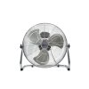 Podlahový ventilátor 120W, 45cm ocelový INOX GEKO