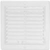 Větrací mřížka s rámečkem uzavíratelná 200x200 bílá