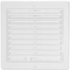 Větrací mřížka s rámečkem uzavíratelná 200x200 bílá