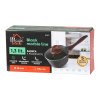 Rendlík MagicHome Black Marble Line se skleněnou poklicí, 1,3l