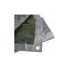 Plachta zakrývací, zesílená 4x5m, 120g/m² SILVER