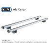 Střešní nosič Opel Combo Tour s podélníky, CRUZ ALU