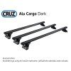 Střešní nosič Citroen Nemo 08-, Cruz Alu Cargo Dark