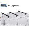Střešní nosič Citroen Nemo 08-, Cruz Alu Cargo Dark