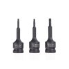 Hlavice rázové zástrčné 1/2" TORX T20-T70, sada 9ks GEKO