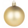 Baňky MagicHome, 30 ks, 6 cm, zlaté, na vánoční stromeček