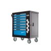 Dílenský vozík, 7 zásuvek, sada nářadí 258 ks - MAR-POL