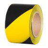 Výstražná páska 80mm/250m PE žlutá/černá