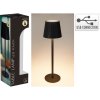 HOMESTYLING Stolní LED lampa 36 cm černá KO-ANC000700