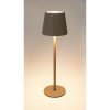 HOMESTYLING Stolní LED lampa 36 cm taupe šedá KO-ANC000730