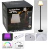 HOMESTYLING LED lampa stojanová černá 106 cm KO-LG2000120