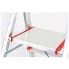 Hliníkové schůdky, 5 stupňů, skládací, jednostranné - MAR-POL
