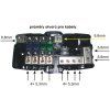 Distribuční blok - 4 cestný s pojistkami /pojistkový držák/