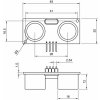 Ultrazvukový měřič vzdálenosti HC-SR04