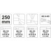 Kleště odizolovací a konektorové 250mm